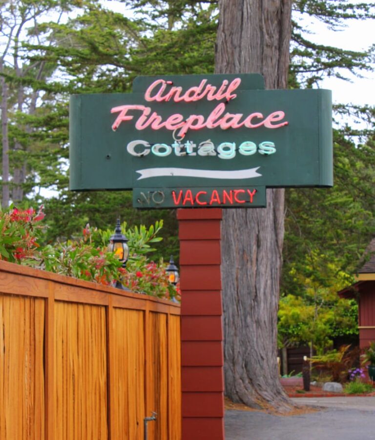 andril fireplace cottages pacific grove